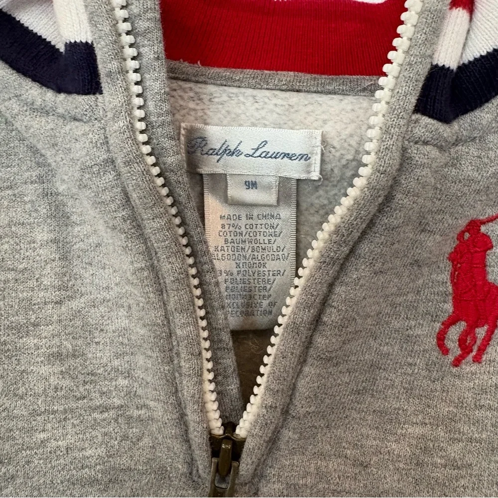 Ralph Lauren USA Gray‎ Dress Size 9 Months